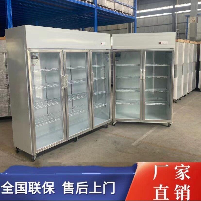 冷藏展示柜保鲜柜立式双门三门四门商用冷藏柜火锅店串串店果蔬店