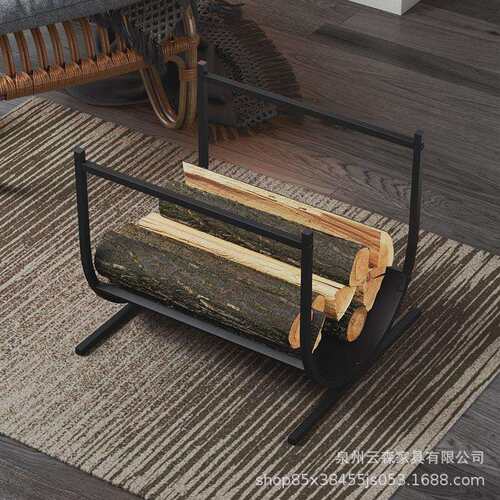 亚马逊大容柴火架木用性高量室C字形内外使用金属头耐堆放储存储