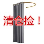 商服装 换衣间简易墙角试衣间门帘杆 店试衣间简易U型更衣室便捷式