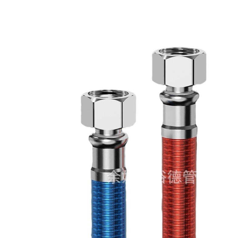 不锈钢波纹管热水器包塑花洒软管