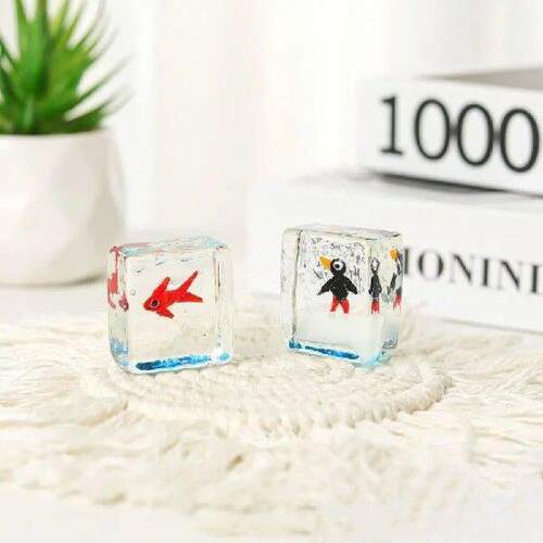 Cartoon Home Decor Mini Pocket Fish Ornaments Tabletop