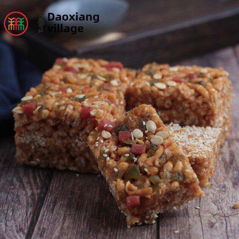 三禾北京稻香村糕点散糕点红萨其马北京特产零食点心 满50包邮