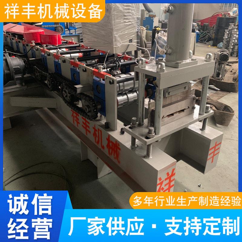 定制镁质防火板配件斤字角插条机器斤字型风管法兰设备包角成型机