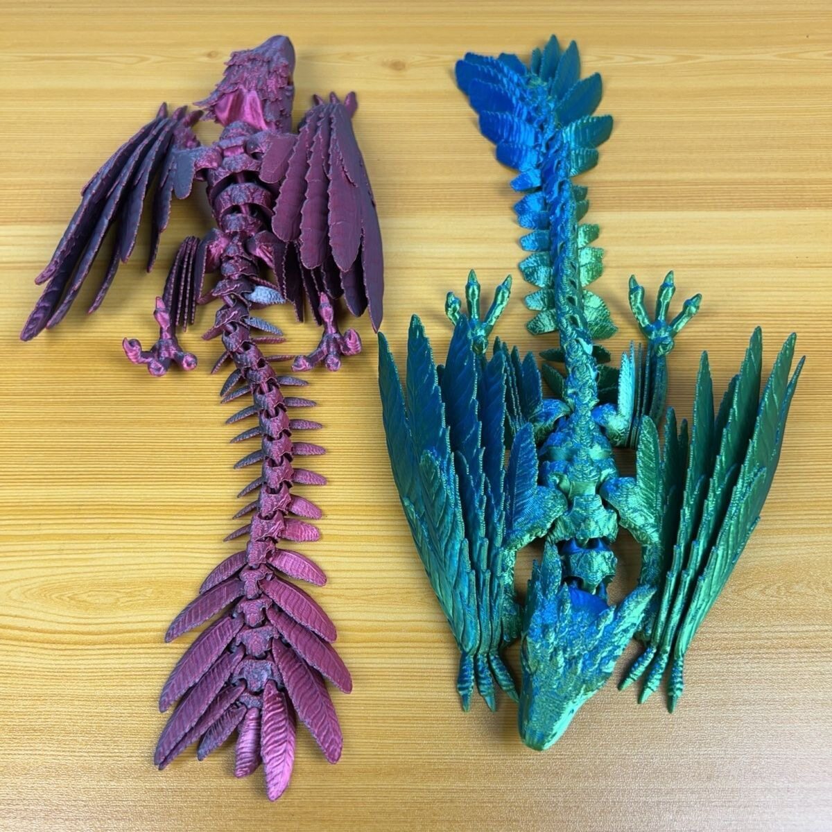 始祖鸟打印打印羽毛3D模型摆件