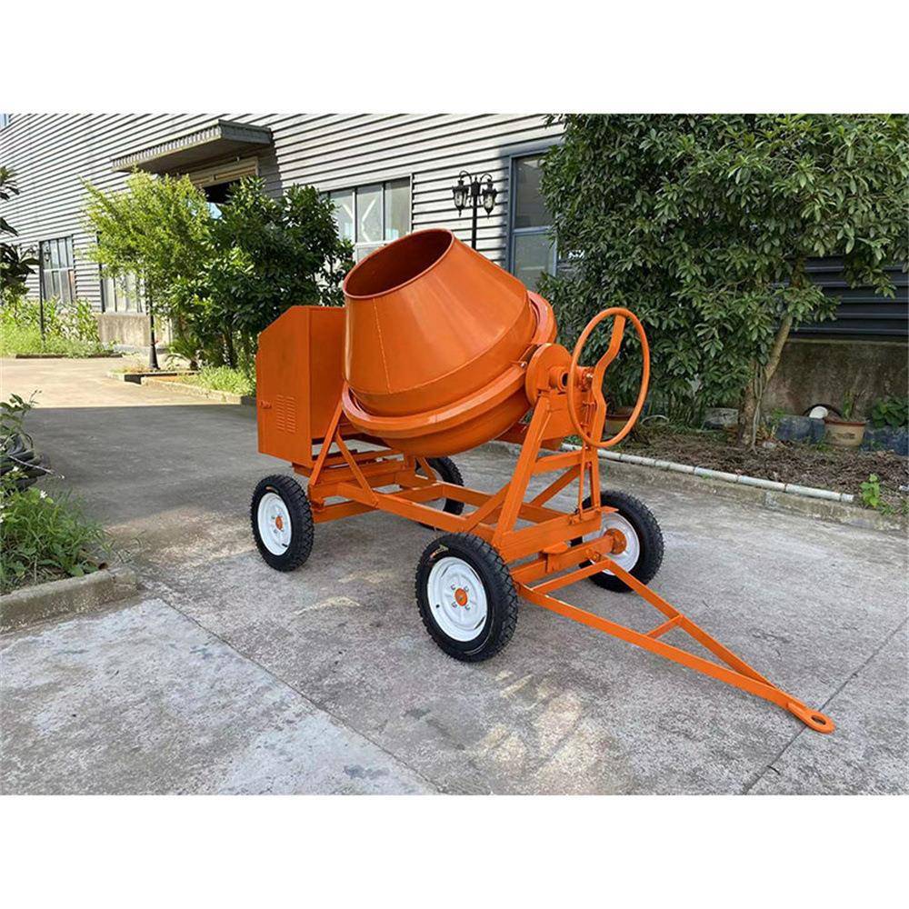 Fuel concrete mixer小型自走式柴油搅拌机 建筑工程施工上料机