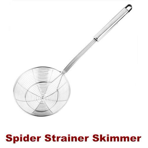 Spider Strainer Skimmer Ladle for Cooking and Frying Spoon