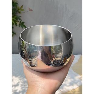 可明火加热304不锈钢大碗法海碗钢钵煮面泡面碗汤碗料理碗冷面碗