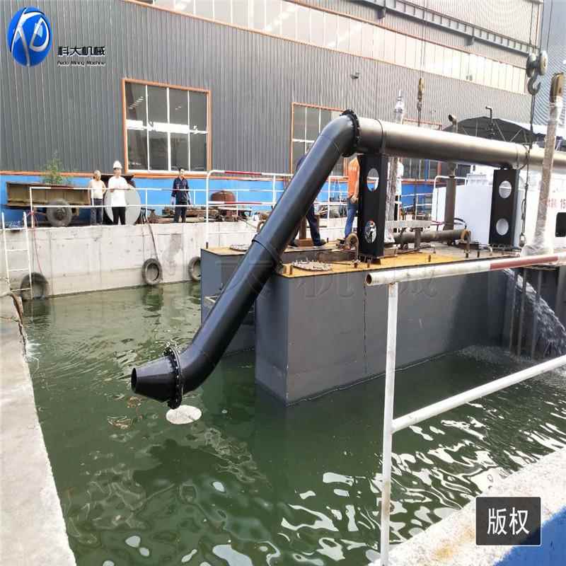 小型河道绞吸船天津用 山西水库水绞下淤泥挖船12ＫＤ-10泥寸吸沙