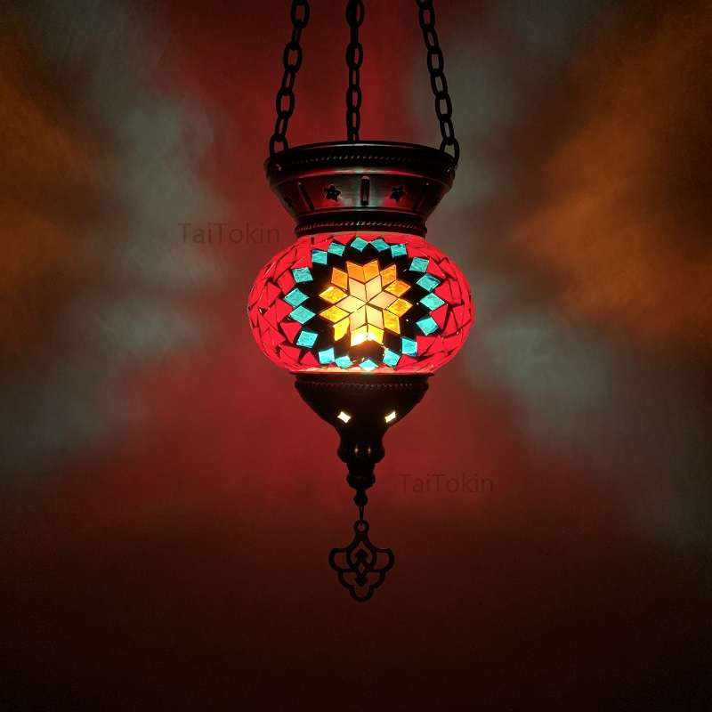 土耳其酒吧吊灯复古异域特色餐厅火锅店民宿酒店婚庆装饰玻璃吊灯