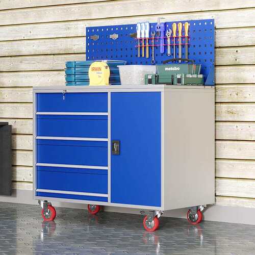 工具具矮柜重工型具柜车间储物柜工厂车间多功能可柜移动ZY-20241