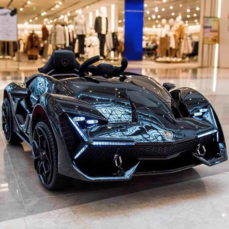 高档儿童电动车四轮带遥控宝宝动跑汽车摇小孩玩具车可坐电人摆童