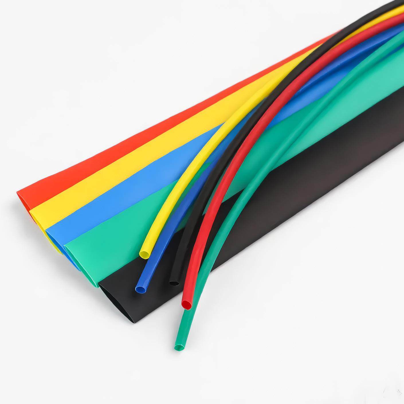 现货黑色彩色热缩套管电线线束绝缘保护用2：1收缩沃尔低压热缩管,标准件/零部件/工业耗材,热缩管,淘宝优惠券,粉丝福利购,淘宝优惠卷