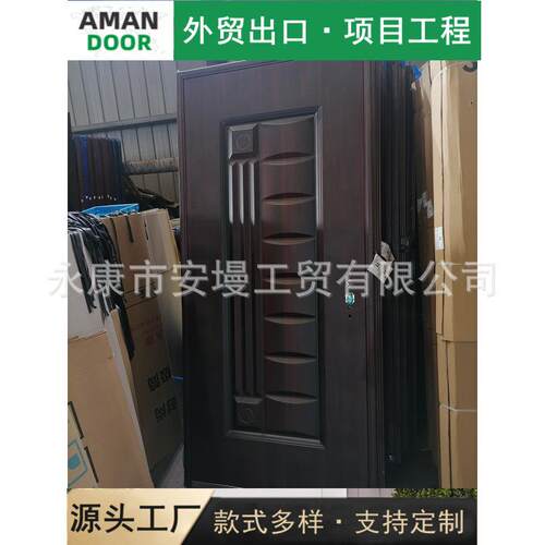 门厂家现货工程CLQ进户家标准盗门防盗出租房可装磁用卡锁公防寓