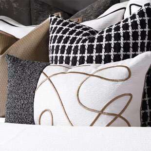 轻奢现代样板间床品售楼部样板房床上用品软装 摆场极简多件套