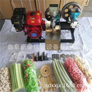 新江款五谷电杂粮膨化机自动切断新汽油膨化机BQD 220v款动米棍机