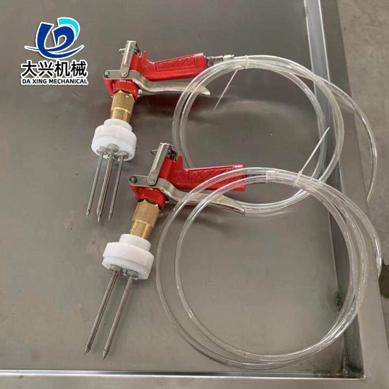 小型不锈钢盐水注射机平台式盐水注射机鸡腿半自动盐水腌制机