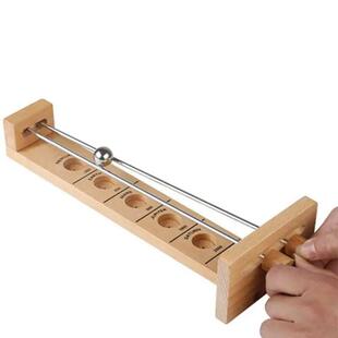 Shoot The Moon Wooden Hockey Toy Party Bars Family Fun Games