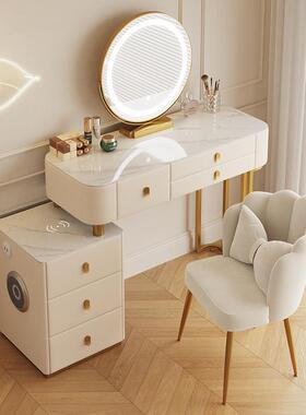 红智能妆台简约卧室云朵镜触摸屏化YT-0097妆镜l梳ed带灯网小户型