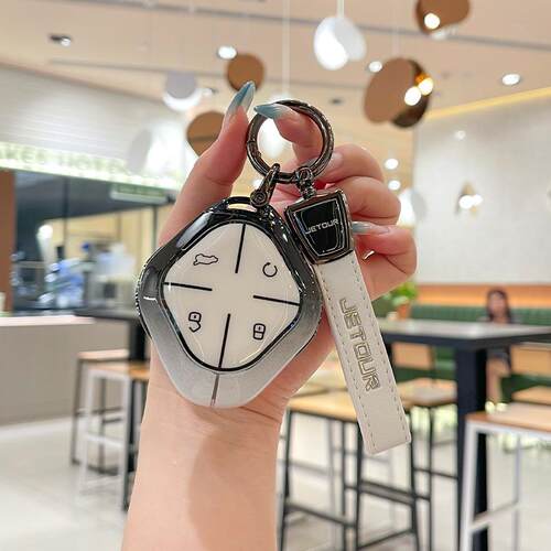适用捷途大圣钥匙套专用24款奇瑞捷途大圣idm王者PRO车用品包壳扣