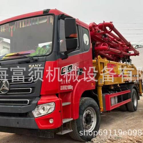 32米泵车 三一混凝土搅拌车 二手混凝土泵车 2023年 九成新