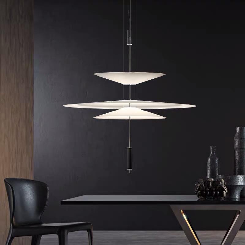 餐厅吊灯现代简约创意个性飞碟装饰设计师样板房展厅饭厅吧台吊灯
