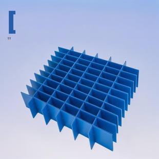 瓦楞绒布EVA刀卡周转箱隔断挡板防静电pp中空板塑料仓储箱周转箱