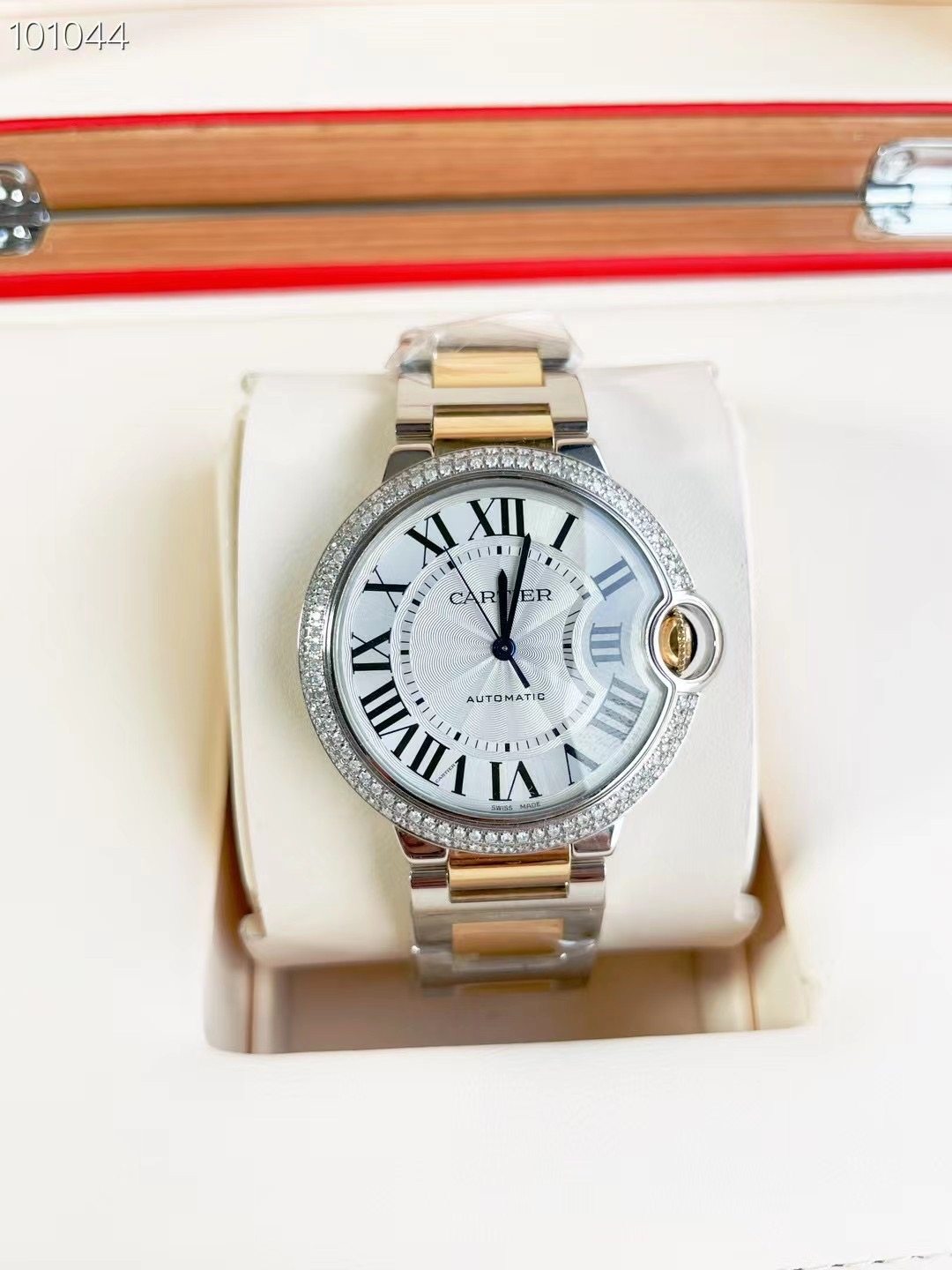 先鉴后发98新卡地亚蓝气球系列W6920047自动机械女表外圈后镶钻,手表,瑞士腕表,淘宝优惠券,粉丝福利购,淘宝优惠卷