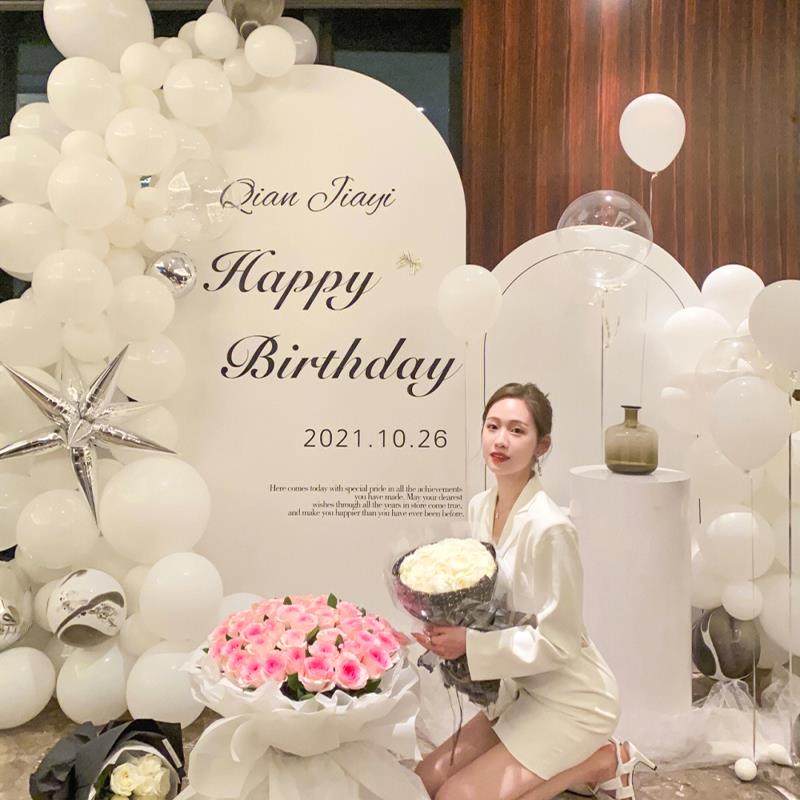 成人生日装饰场景布置女孩气球派对18岁网红男孩高级感kt板背景墙,节庆用品/礼品,气球,淘宝优惠券,粉丝福利购,淘宝优惠卷