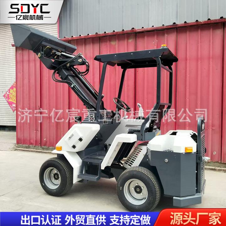 外贸小型四驱轮式装载机工程建筑30柴油小型铲车多功能微型装载机