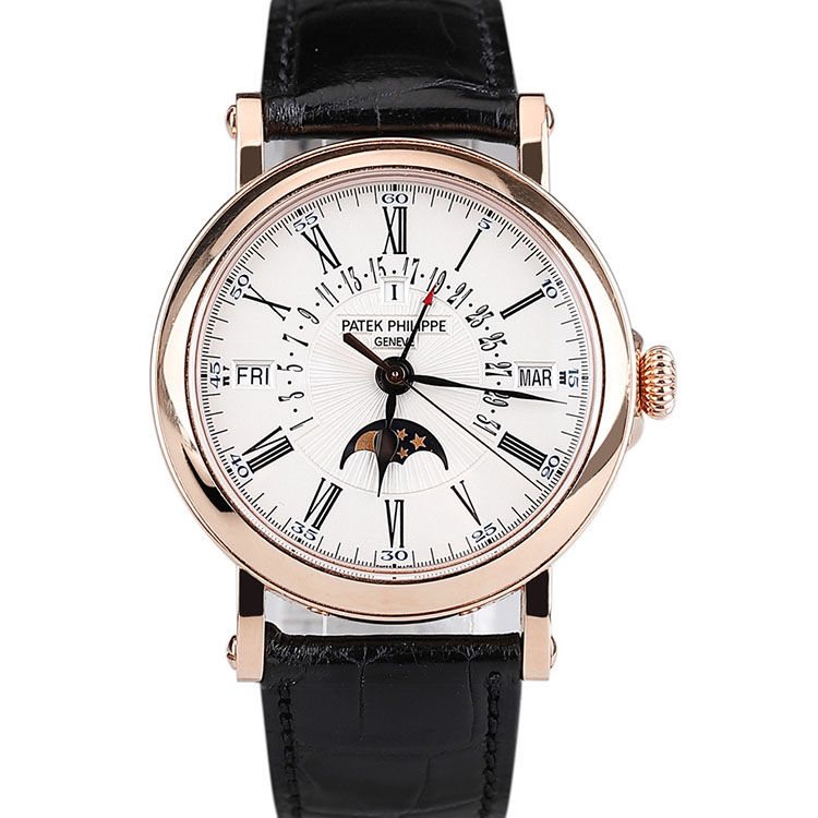 万年历[9.8新]百达翡丽超级复杂功能时计玫瑰金自动机械男表5159R