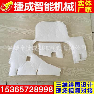 供应汽车吸音棉隔音棉热封边机器温控加热压合成型机裁断机