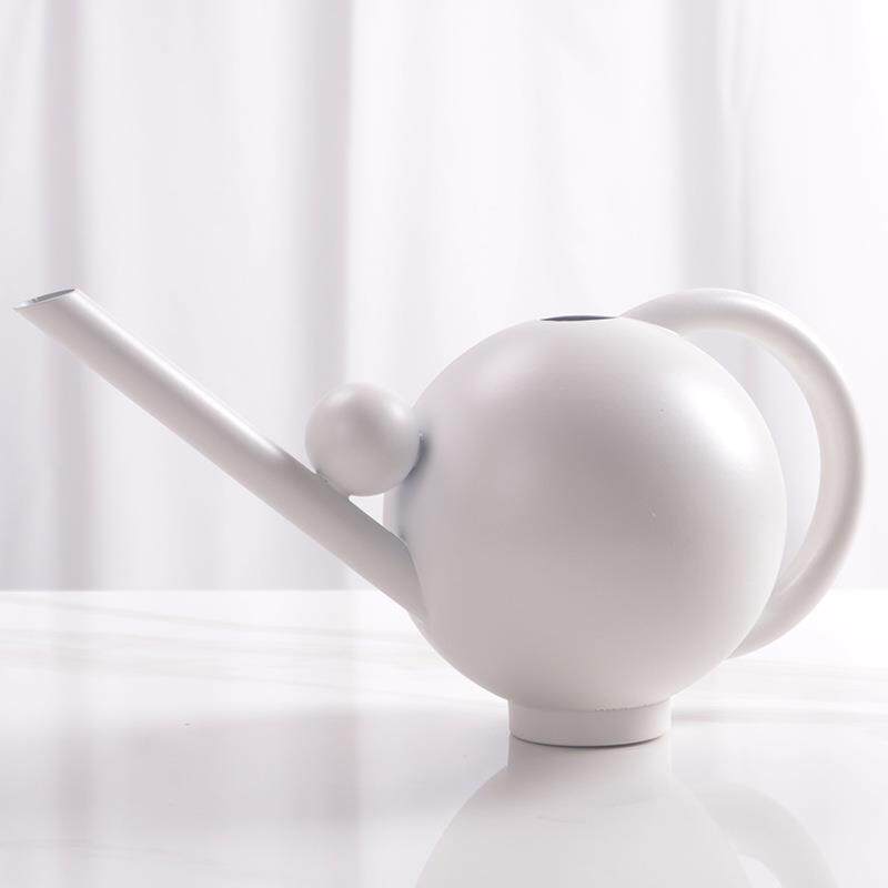 北欧简约金属茶壶摆件下午茶杯碟咖啡杯茶具组合摆设样板房装饰品