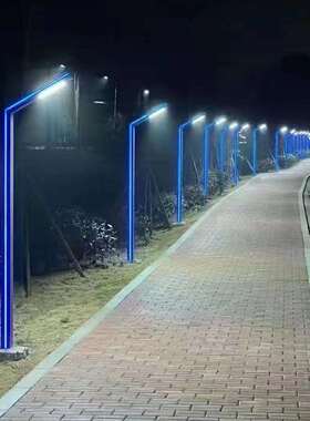 LED庭院灯户外太阳能庭院灯路灯新中式庭院灯草坪灯防水庭院灯