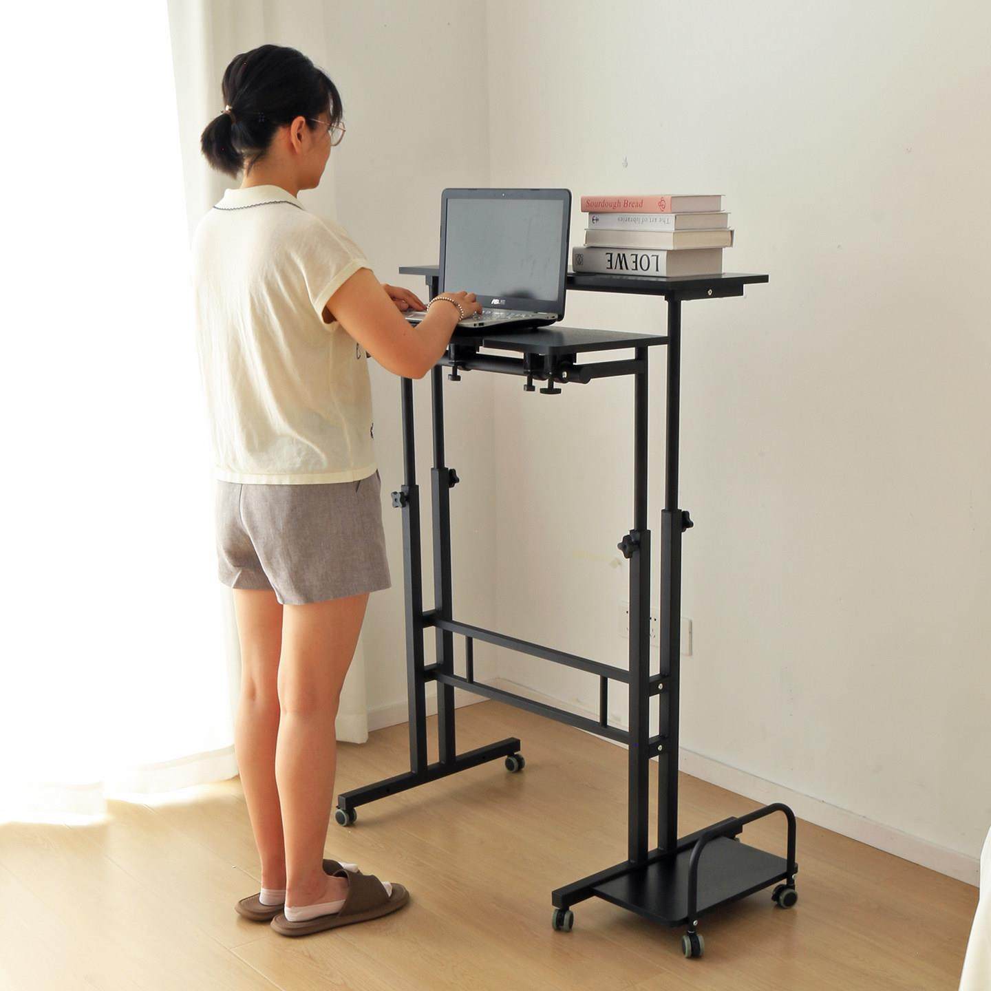 堡讯站立桌坐站两用可升降电脑桌简约可移动办公桌工作台盖布拉车,生活电器,其他生活家电配件,淘宝优惠券,粉丝福利购,淘宝优惠卷