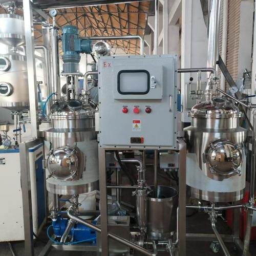 蒲公英鱼腥草植物饮料浓缩液超声波动态提取浓缩机组