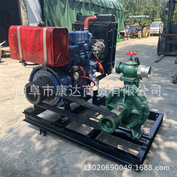 高压喷灌增压泵二次提水打压高压泵3寸4寸口径带滴灌带喷灌带