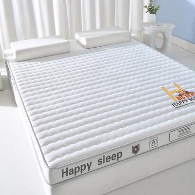 加奶乳胶床垫牛丝记忆厚棉床RCX垫家用慢回弹生软垫学宿舍海绵垫