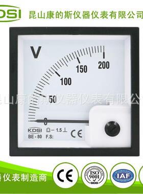 KDSI/康的斯直流电压测量表头BE-80DC200V水电工程配电柜用表