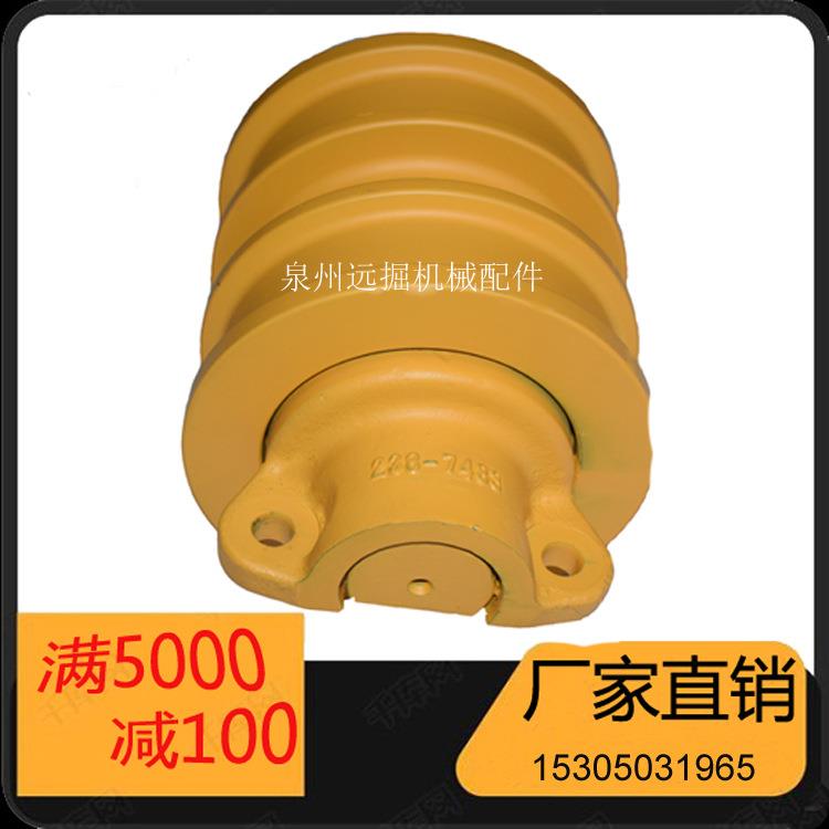 销售卡推土机特D3G双边支重轮底盘四轮一带链条引导轮齿块等配件