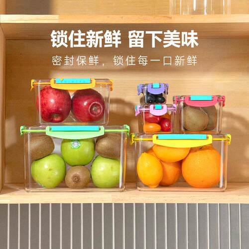 bringeco保鲜盒食品级Tritan塑料密封水果便当宠物猫粮狗食密封罐
