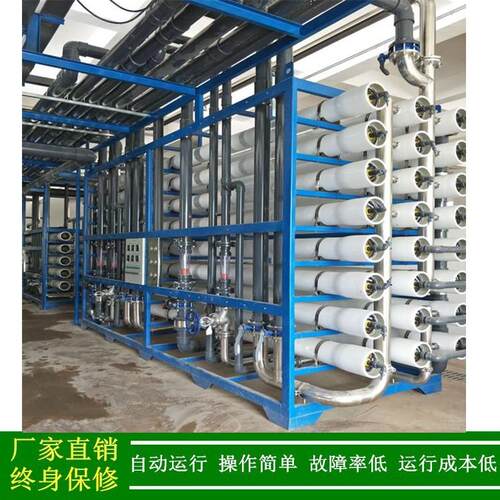 供应大型工业纯水设备50吨中水回用纯水设备超滤反渗透水处理系统