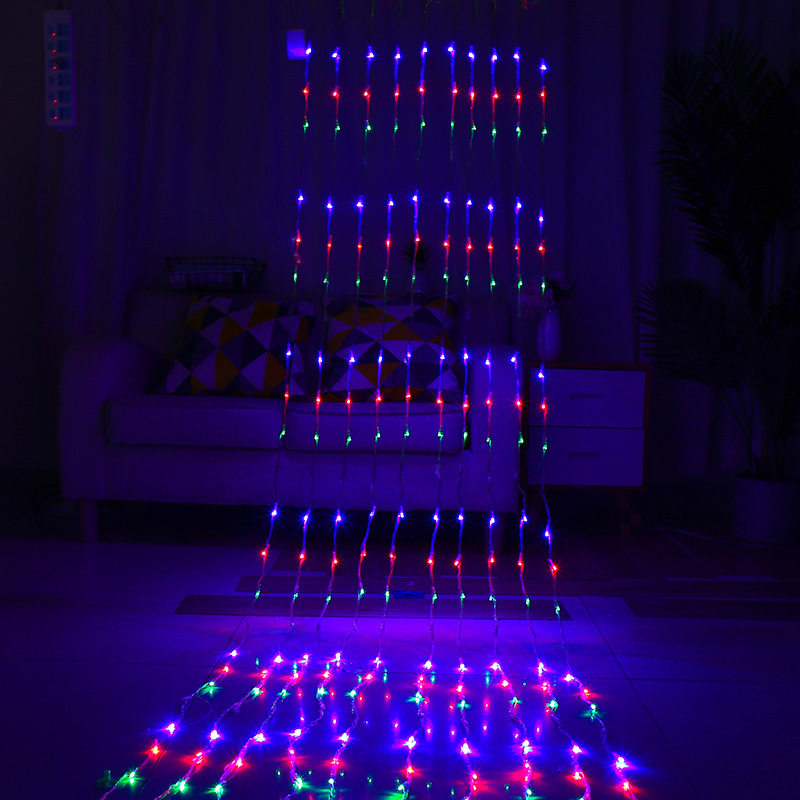 LEDLED流水流水瀑布瀑布橱窗灯串