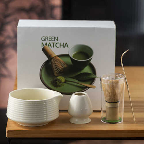 日式抹茶碗打抹茶工具百本立点茶陶瓷茶碗搅拌器抹茶刷茶筅器套装