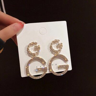 boho diamond exaggerated stud earrings africa earring耳饰品