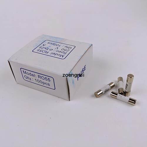 陶瓷保险丝管5*20保险丝R054 Ro55 R057 R058保险丝芯6*30Mm1A2A6