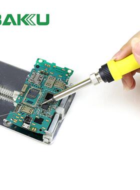 巴酷BK焊-936876E台迷你台电烙铁手机数码工拆业电焊维修工具升温