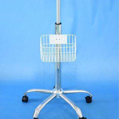 兼容MEC1000系列监护仪推车固定款带静音轮移动工具车气动杆