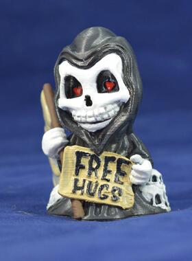 直销新款跨境新品死神收割者迷你版树脂工艺品桌面装饰品花园可爱