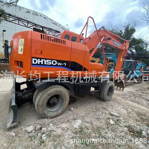 DH150W-7斗山挖掘机 小挖掘机 小钩机 挖机起重机配件出口