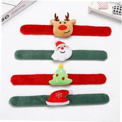 Christmas decoration bracelet clap ring gift 圣诞啪啪圈手环